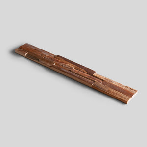 Alias decorative wood wall panel, reclaimed 3D wood cladding for interior feature walls