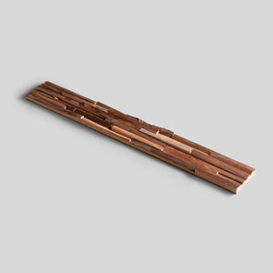 Incognito decorative wood wall panel, reclaimed 3D wood cladding for interior feature walls