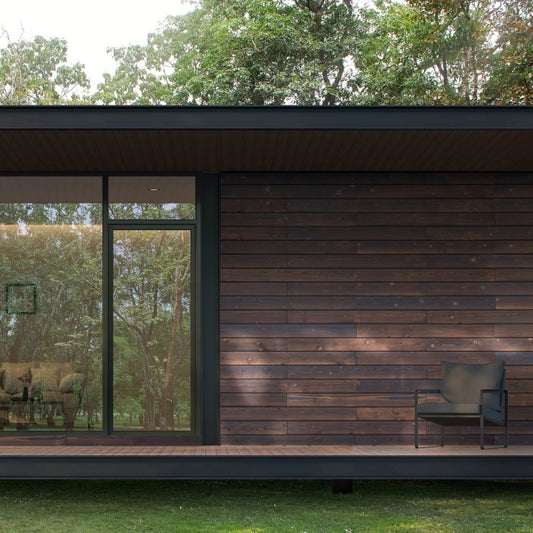 Wooden Wall Decorative panel for Exterior Latte