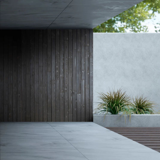 Wooden Wall Decorative panel for Exterior Espresso