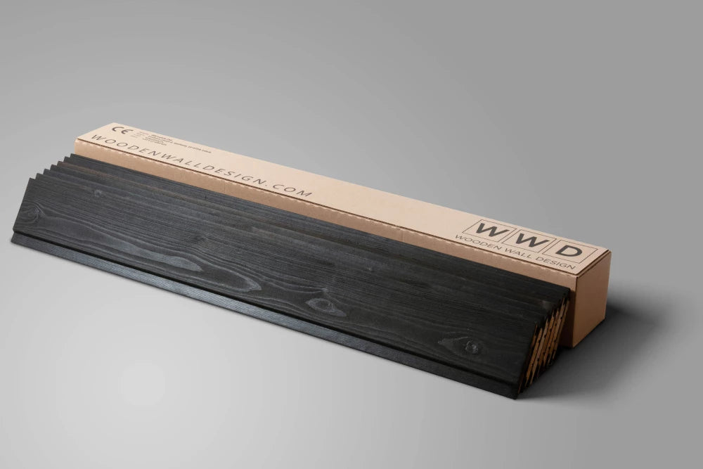 Wooden Wall Decorative panel for Exterior Espresso